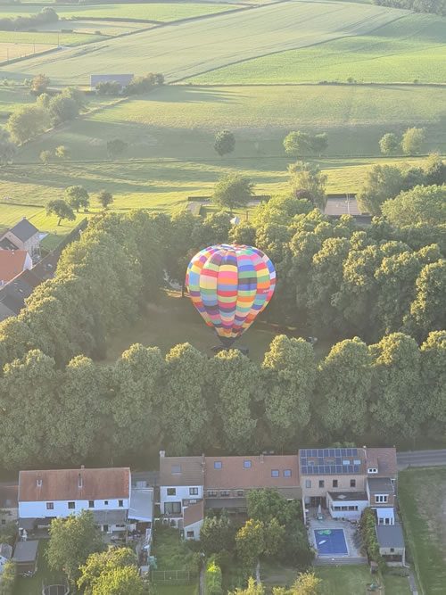 Le ballon décolle de Céroux 