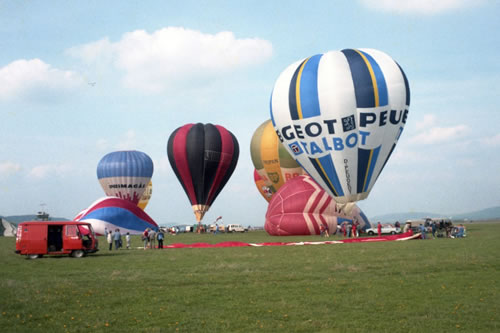 Rassemblement de montgolfieres à Chambley